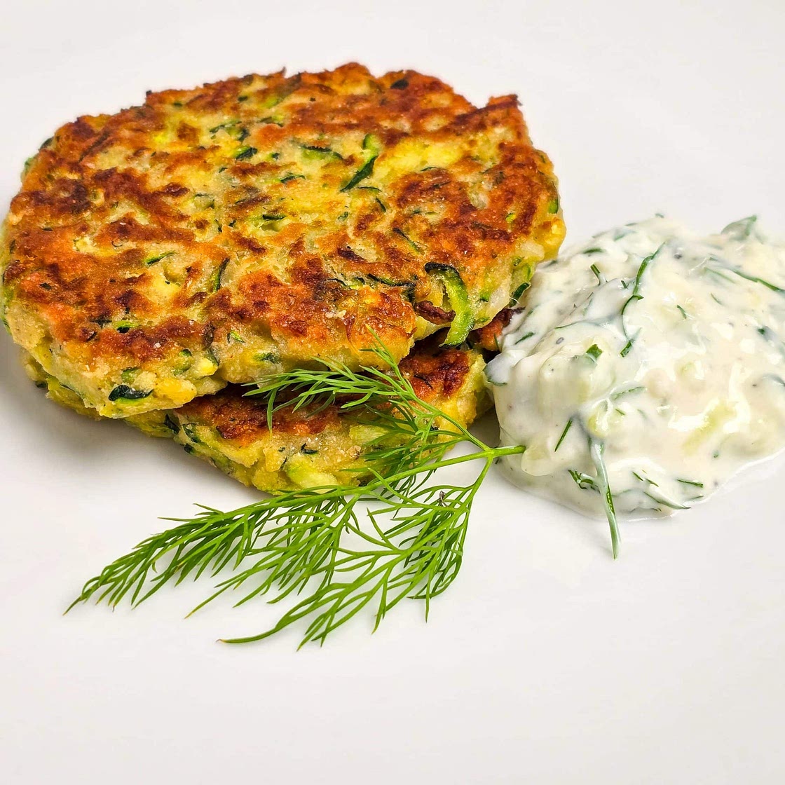 Zucchini Fritters with Chickpea Flour