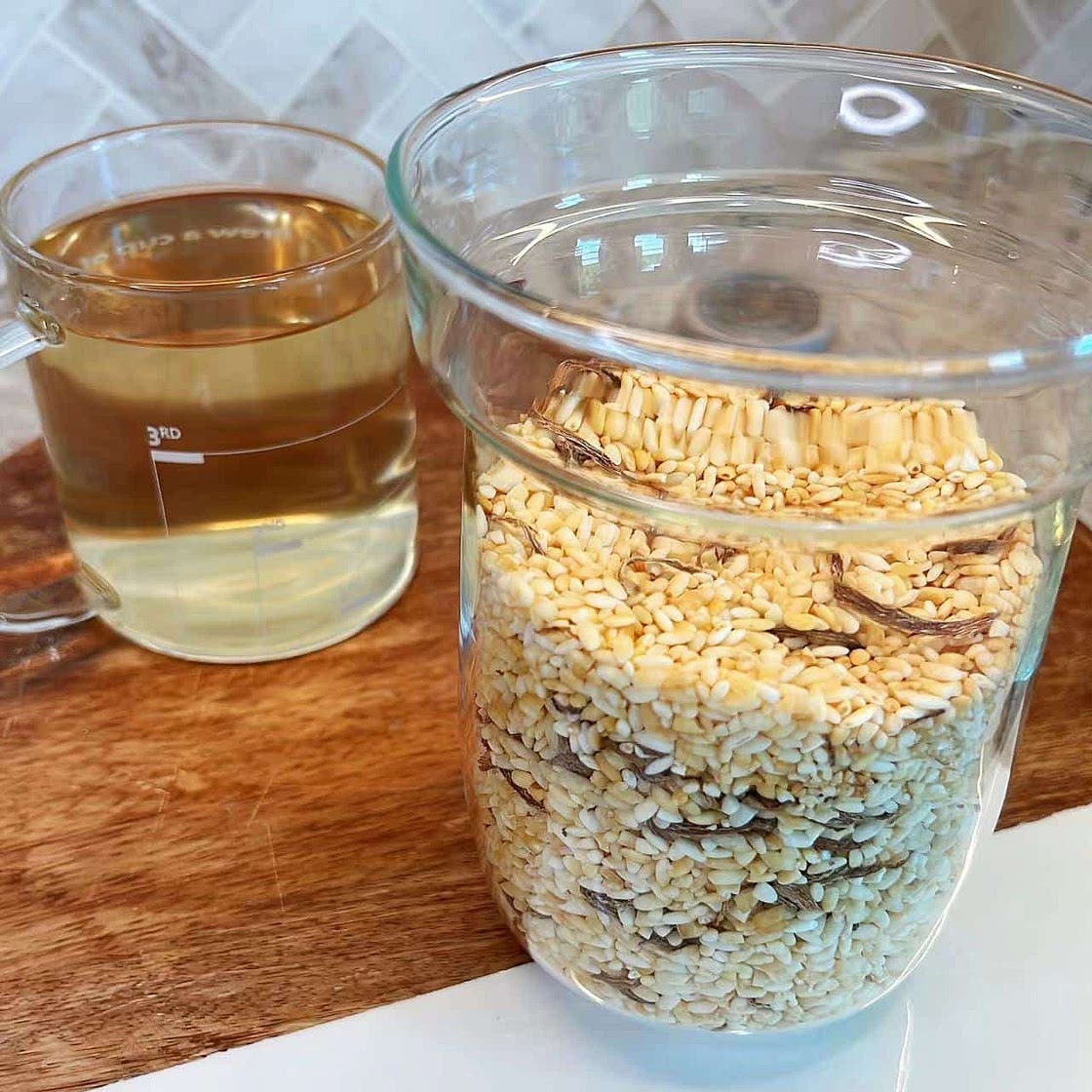 Ginger Rice Tea - Caffeine Free Tea Recipe