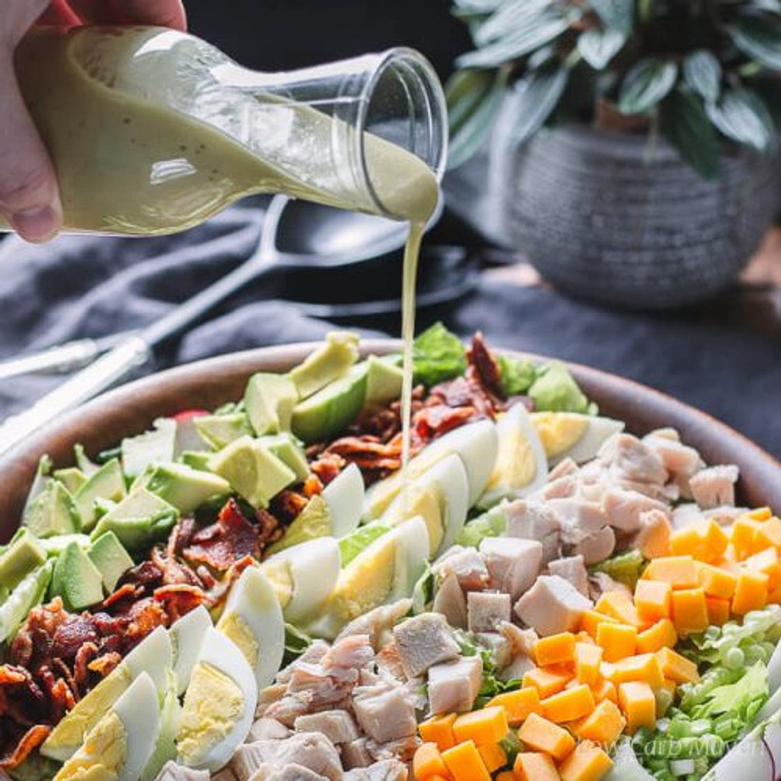 Chicken Cobb Salad With Cobb Salad Dressing