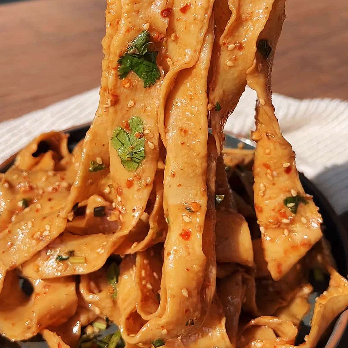 Hand Pulled Noodles (Easy biang biang noodles recipe)