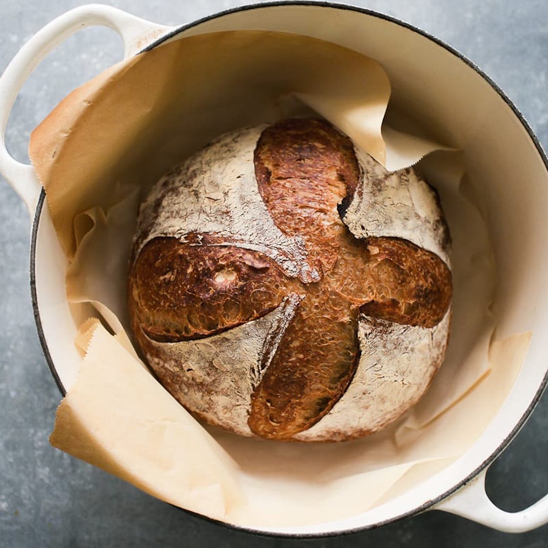 Light Whole Wheat Sourdough Bread