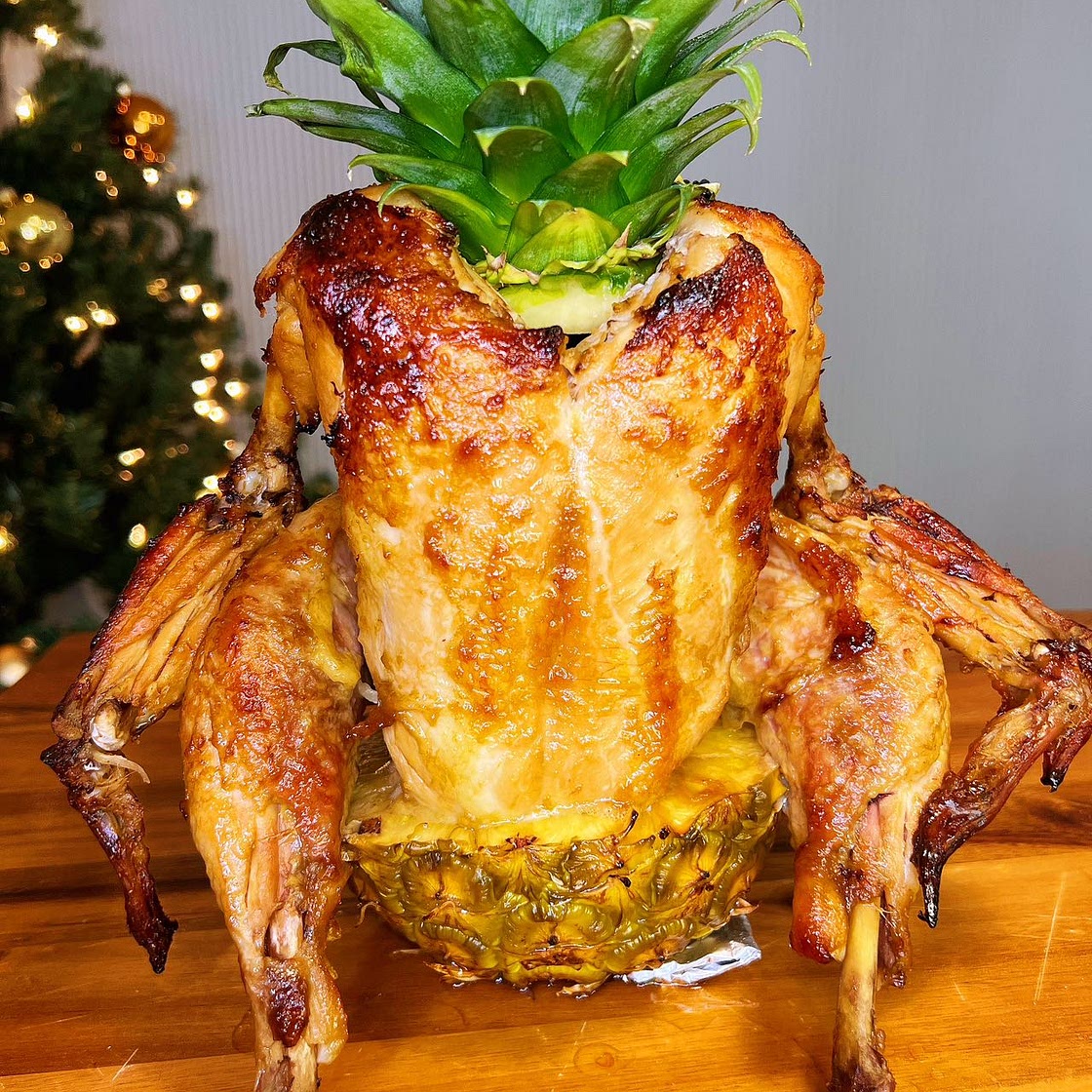 Pineapple Roasted Chicken - Juicy & Tender Recipe