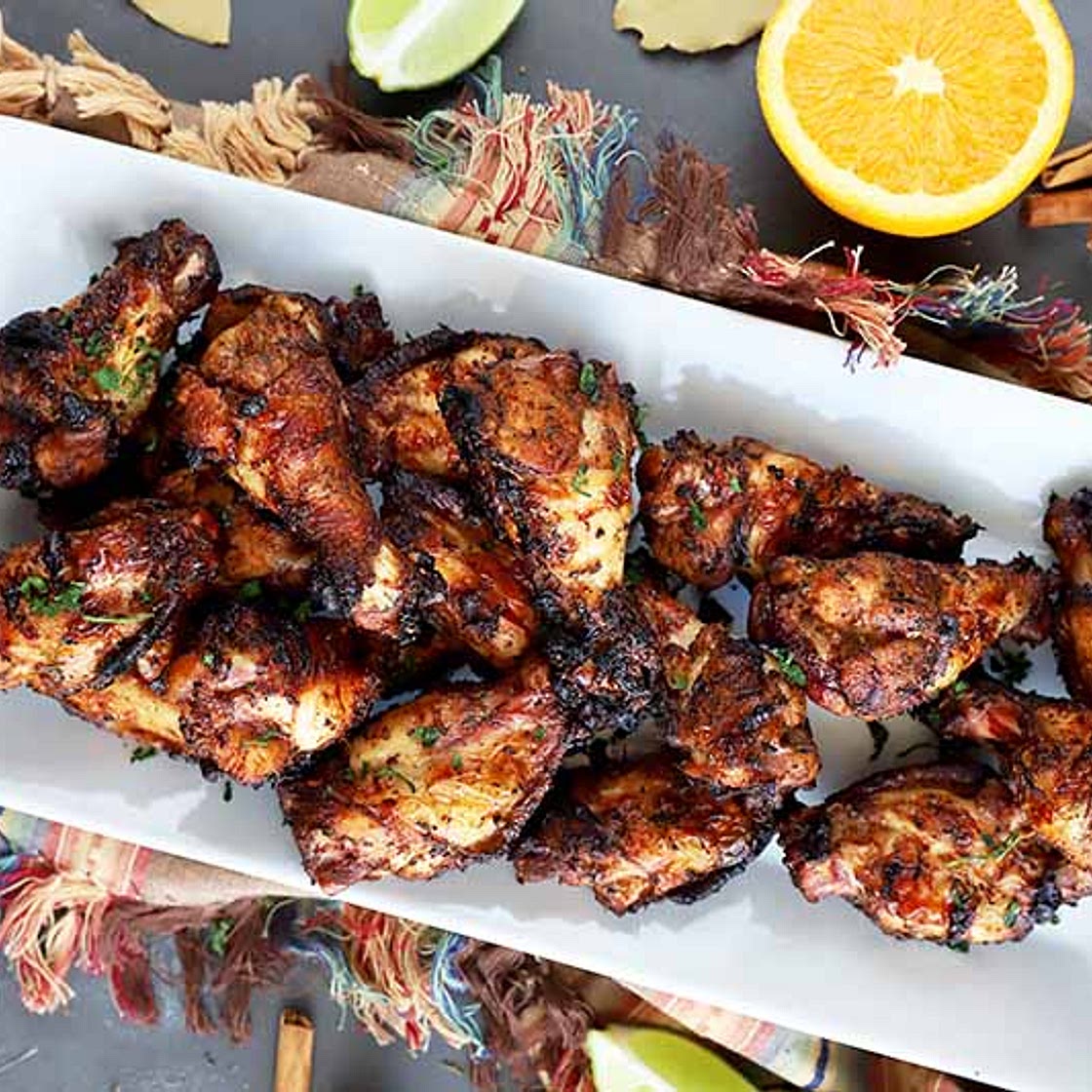Jamaican Jerk Chicken Wings