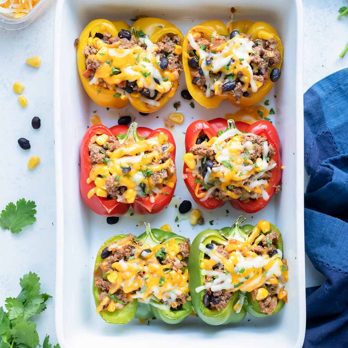Mexican Stuffed Bell Peppers Recipe