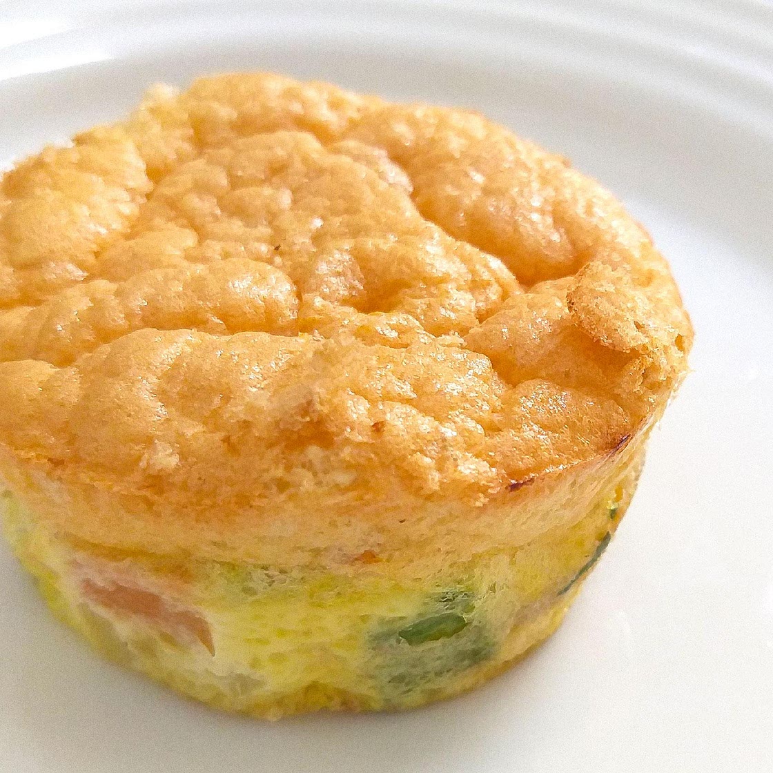 Receita de Suflê de legumes low carb