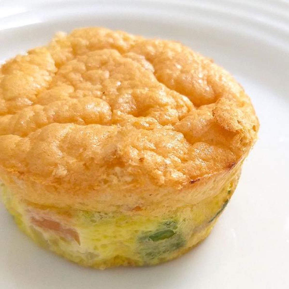 Receita de Suflê de legumes low carb