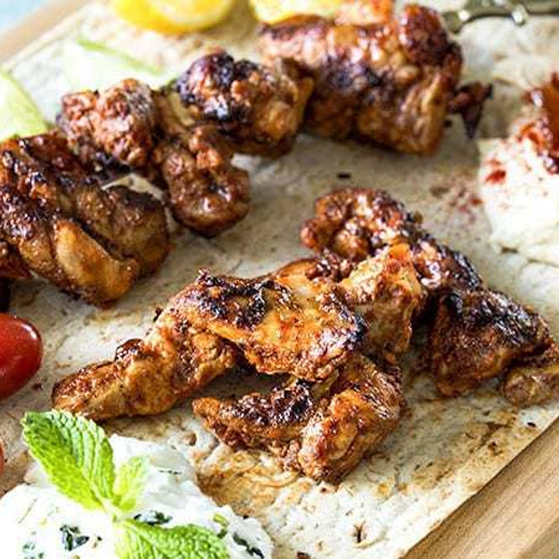 Turkish Chicken Kebab Recipe
