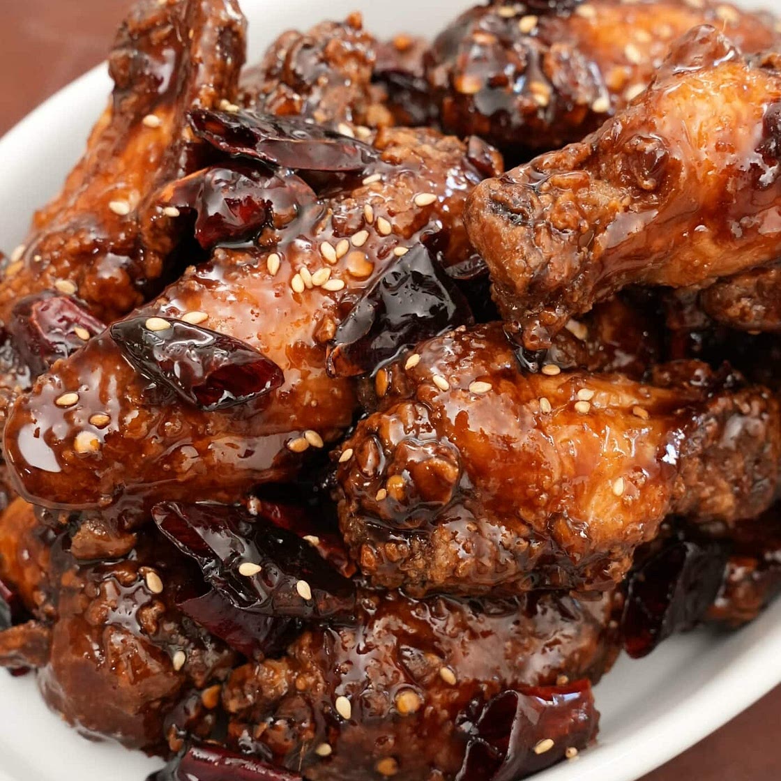 Sticky Soy Garlic Wings