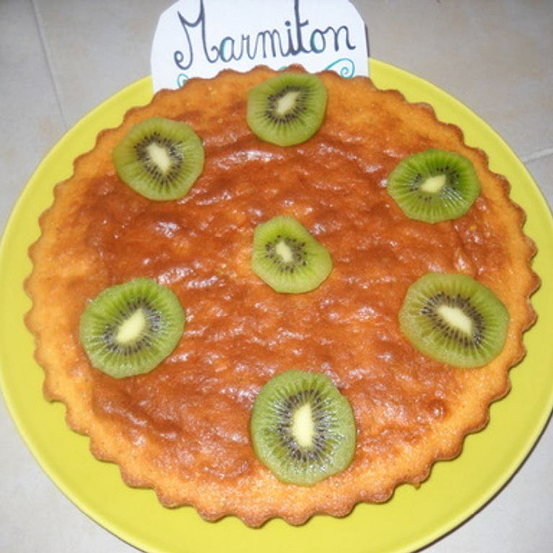 Gâteau au kiwi