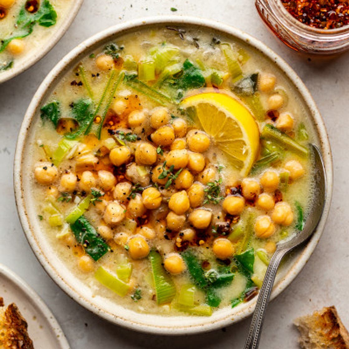 Greek-inspired chickpea stew