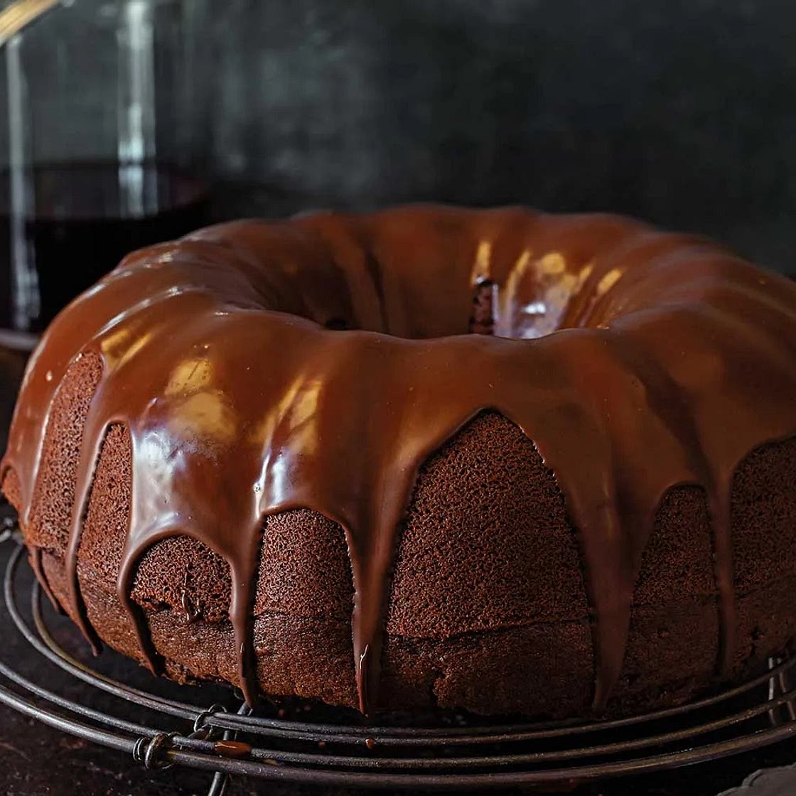 Boiled chocolate & coffee cake