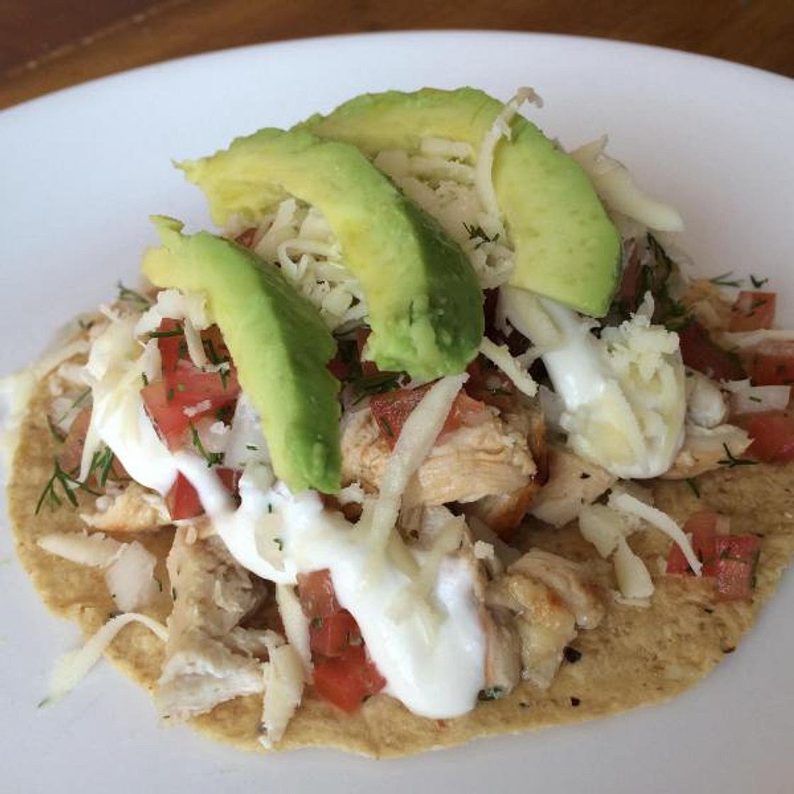 Receita de Tortilha mexicana com frango