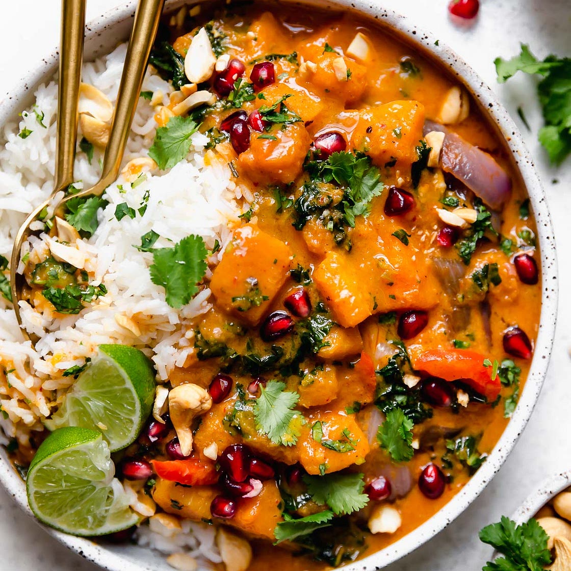 Butternut Squash Red Curry