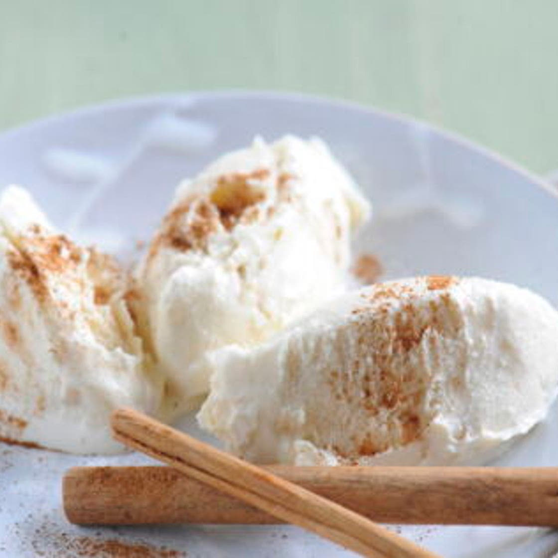 Glace au yaourt à la cannelle