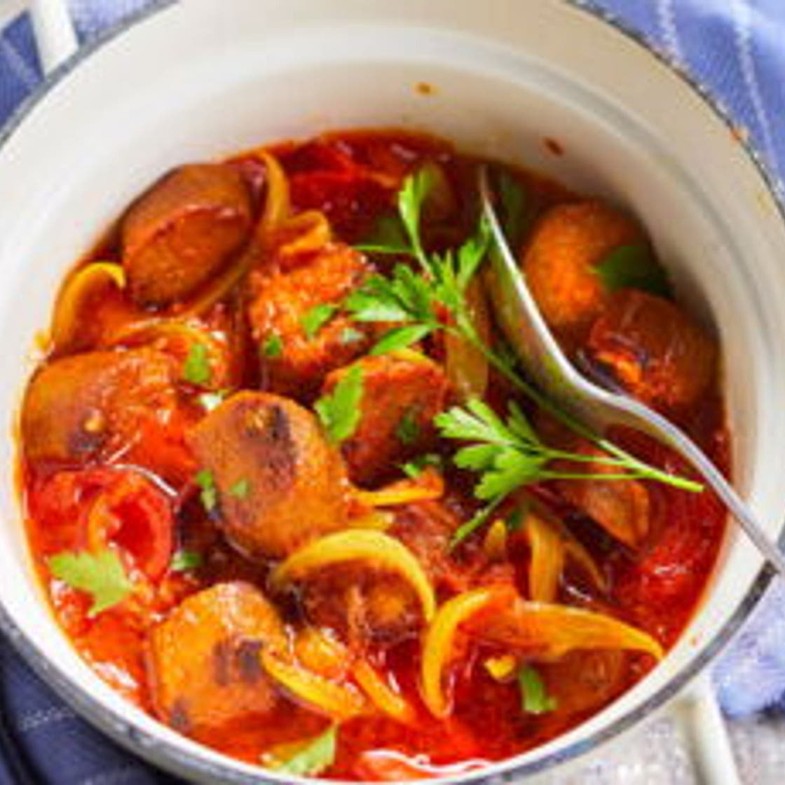 Rougail saucisse végétarien