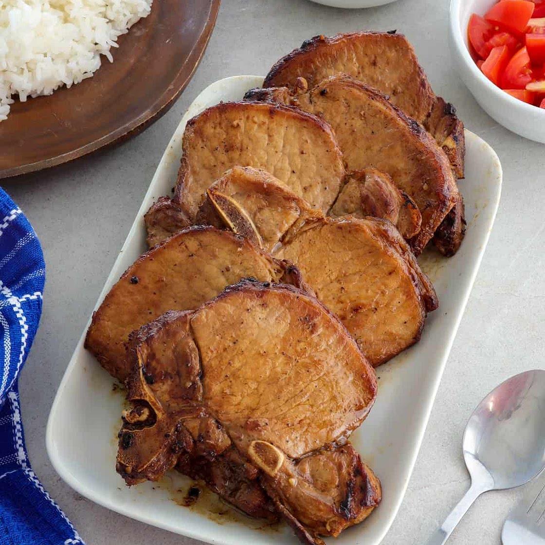 Toyomansi Pork Chops