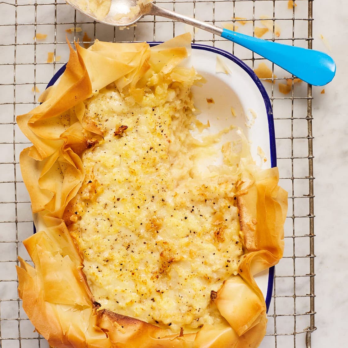 Cheese, Onion and Potato Pie | Slimming & Weight Watchers Friendly