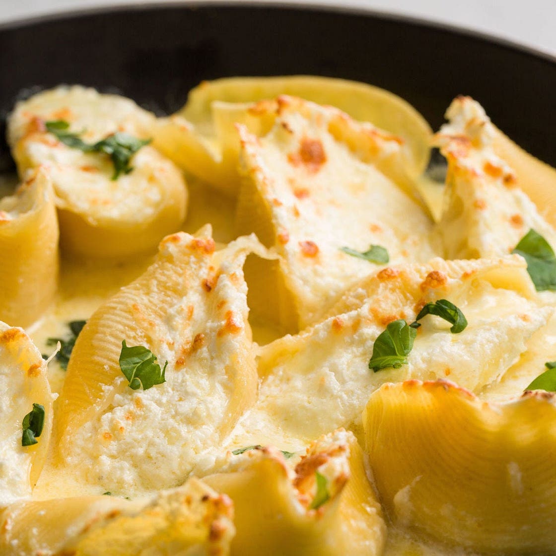 Four-Cheese Stuffed Shells
