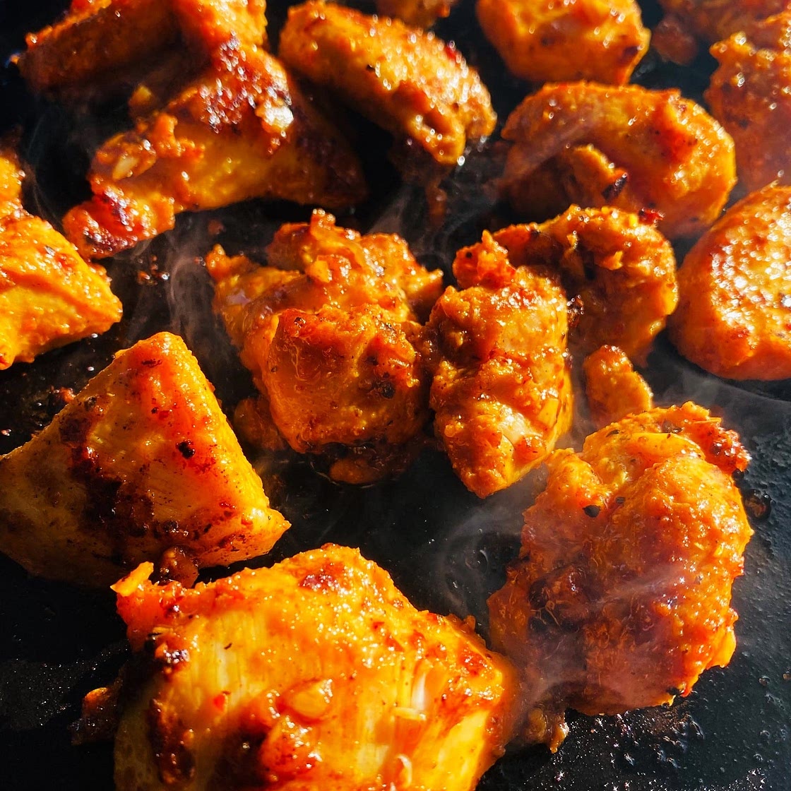 Blackstone Nashville Hot Chicken Bites