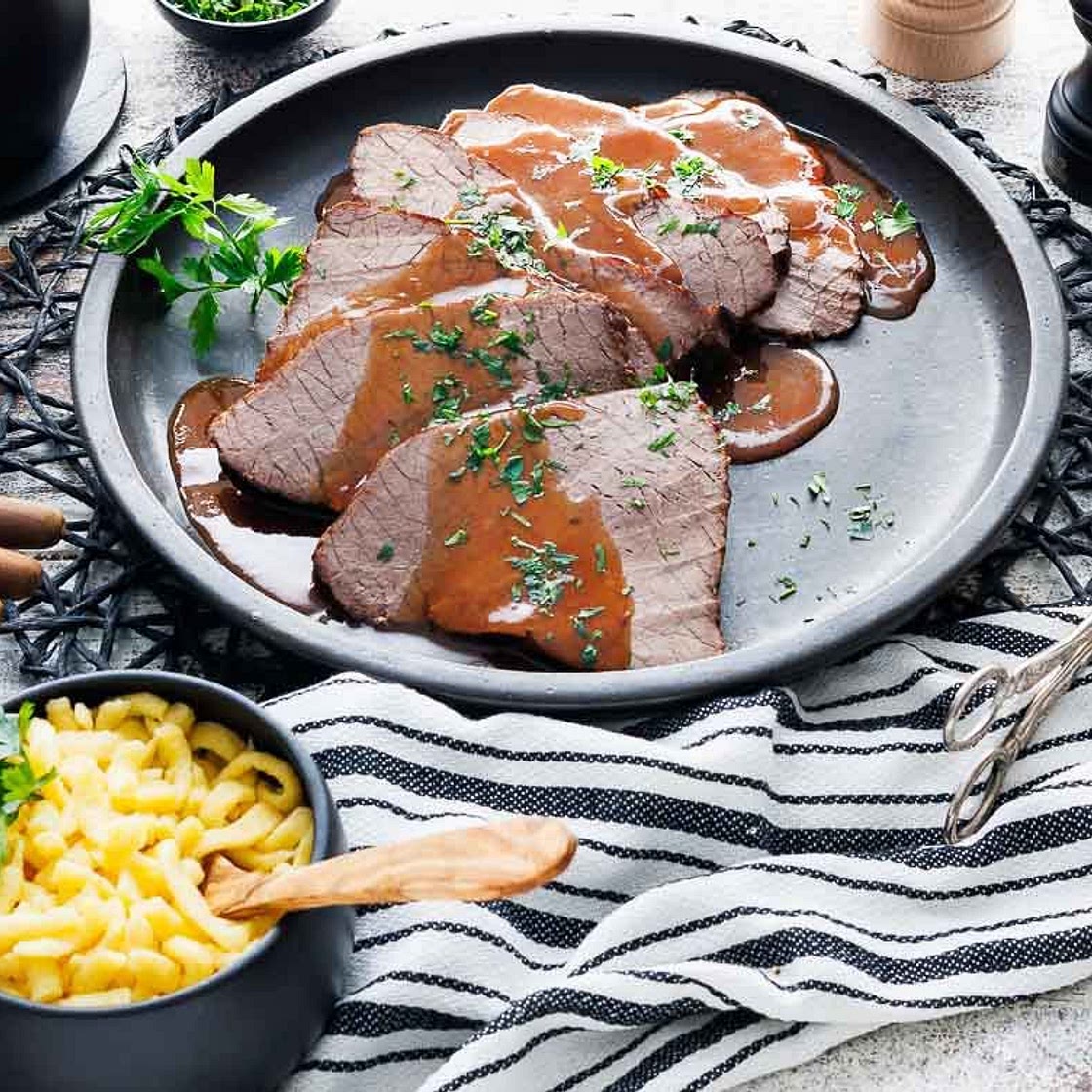 Rinderbraten im Backofen - klassisch