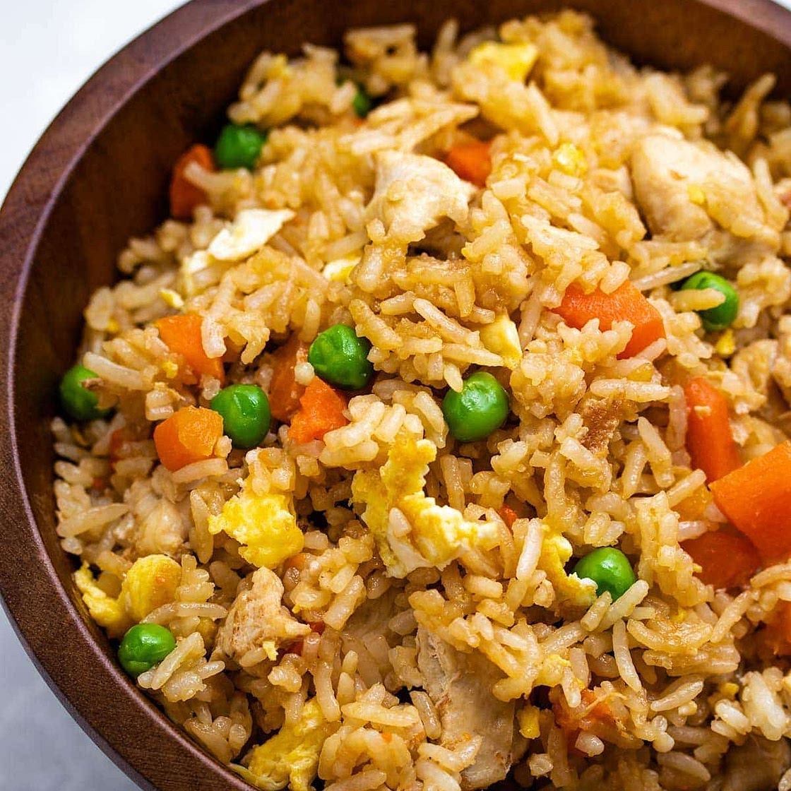 Instant Pot Chicken Fried Rice