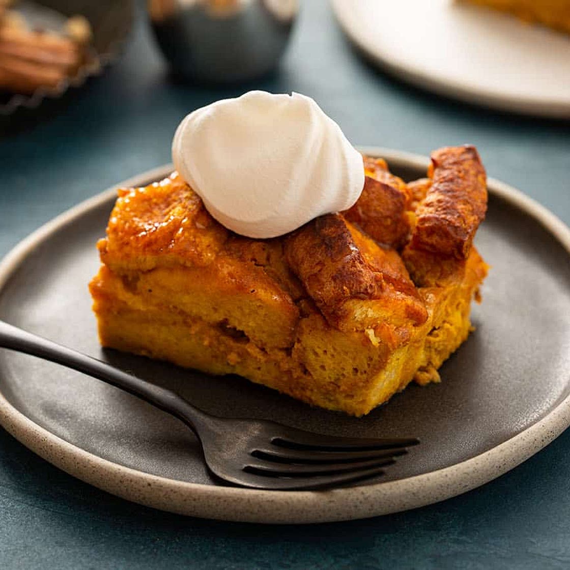 Pumpkin Bread Pudding