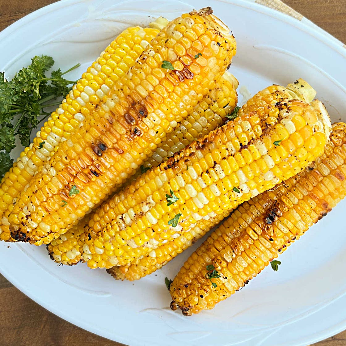 Grilled Corn on the Cob in Foil