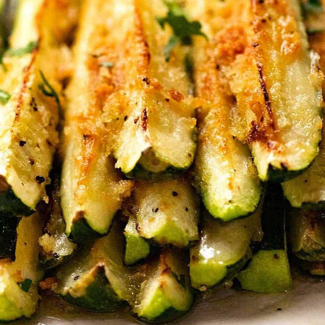 Quick and Easy Baked Zucchini