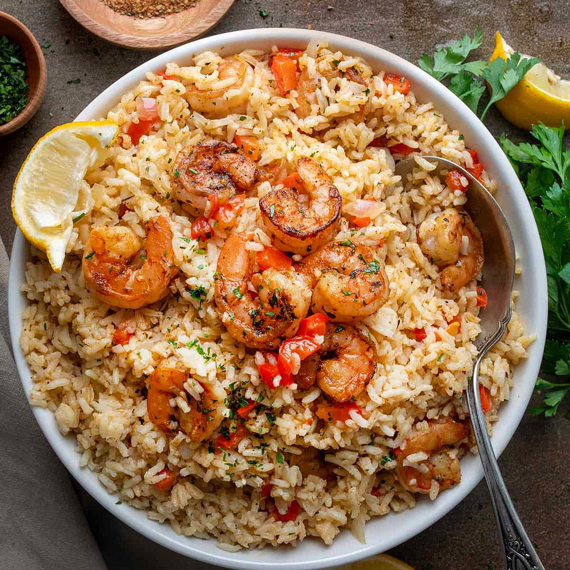 Cajun Shrimp and Rice