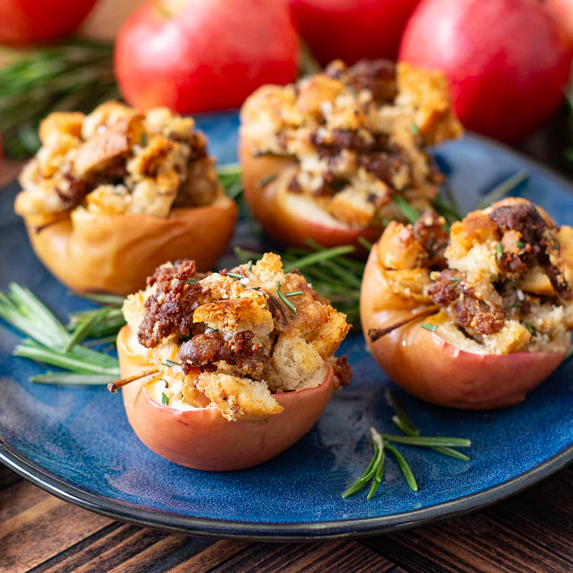 Sausage-Stuffed Baked Apples Recipe