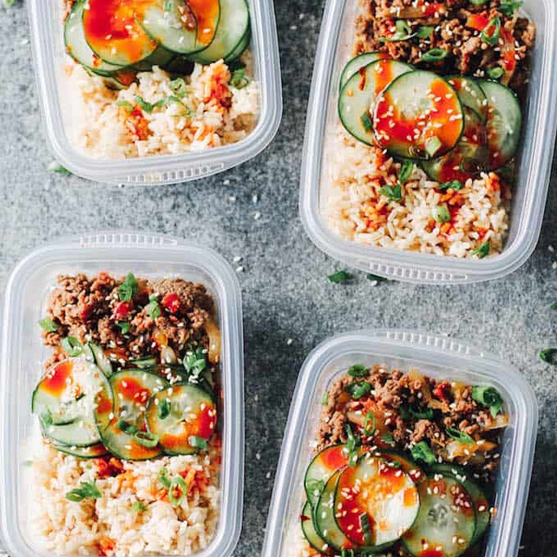 Korean Beef Meal Prep Bowls