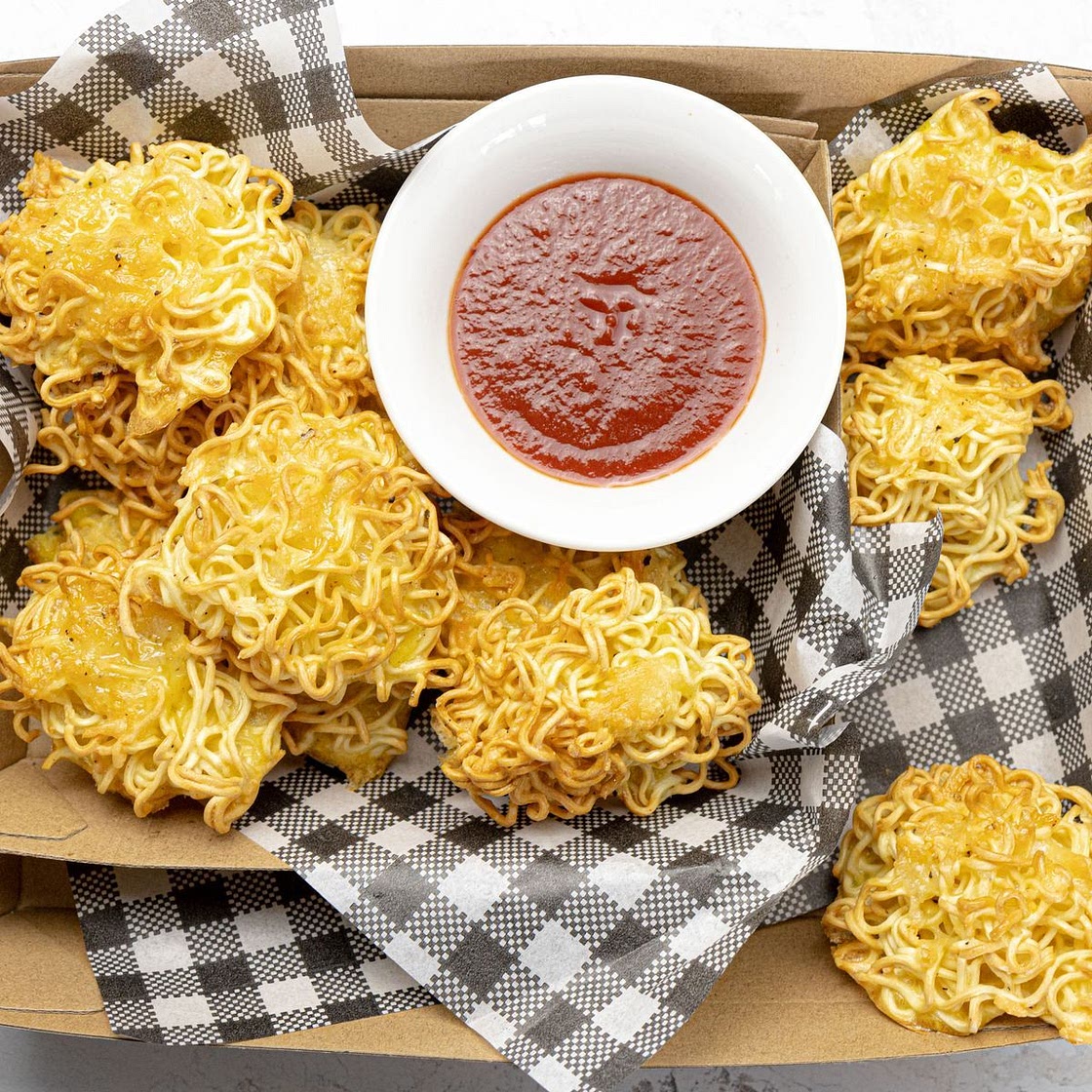 2-minute noodle nuggets recipe