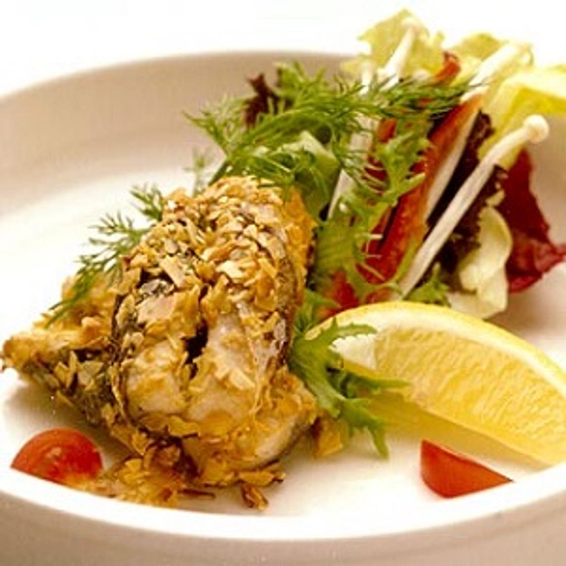 허브를입혀튀긴고등어샐러리