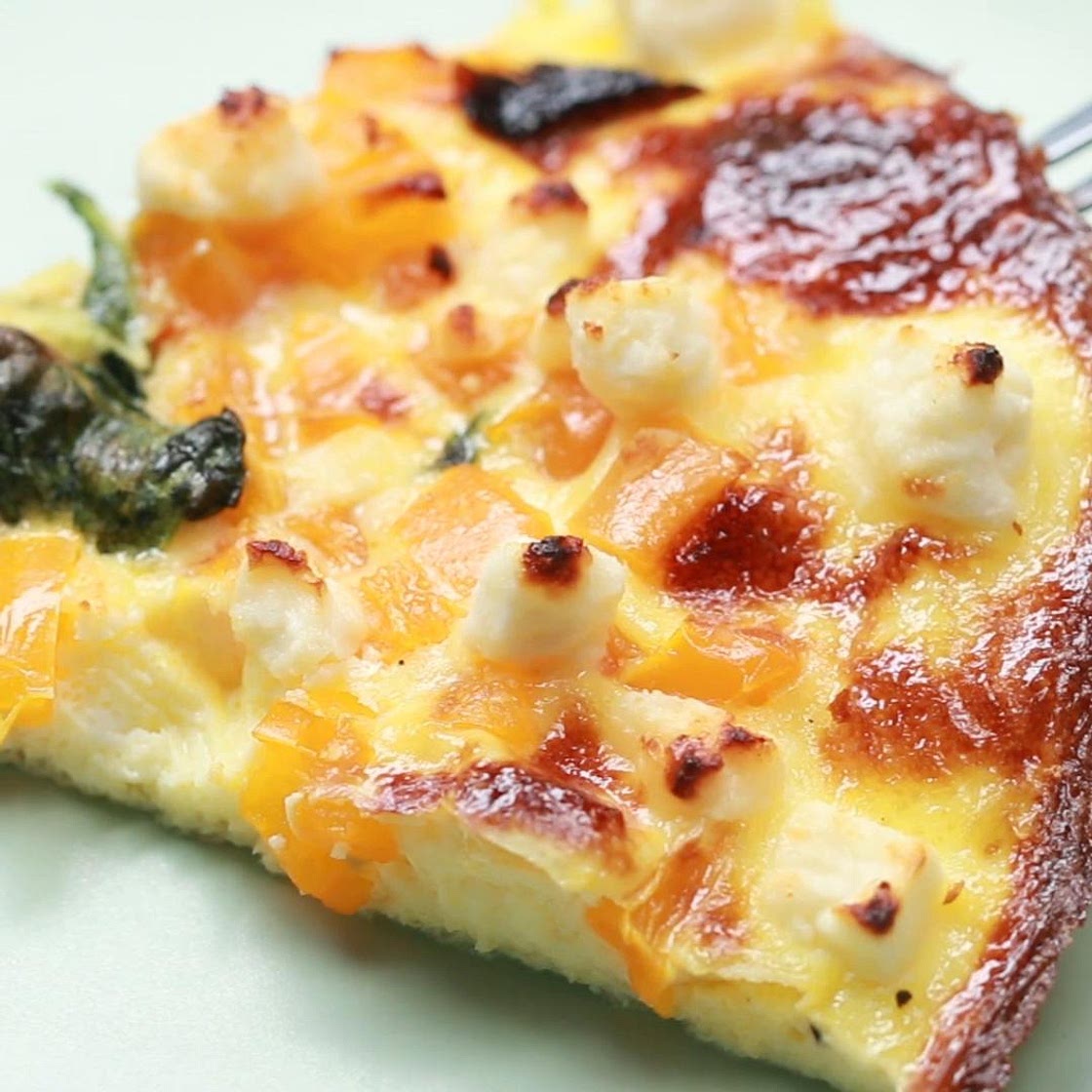 Bell Pepper And Kale Frittata Recipe by Tasty