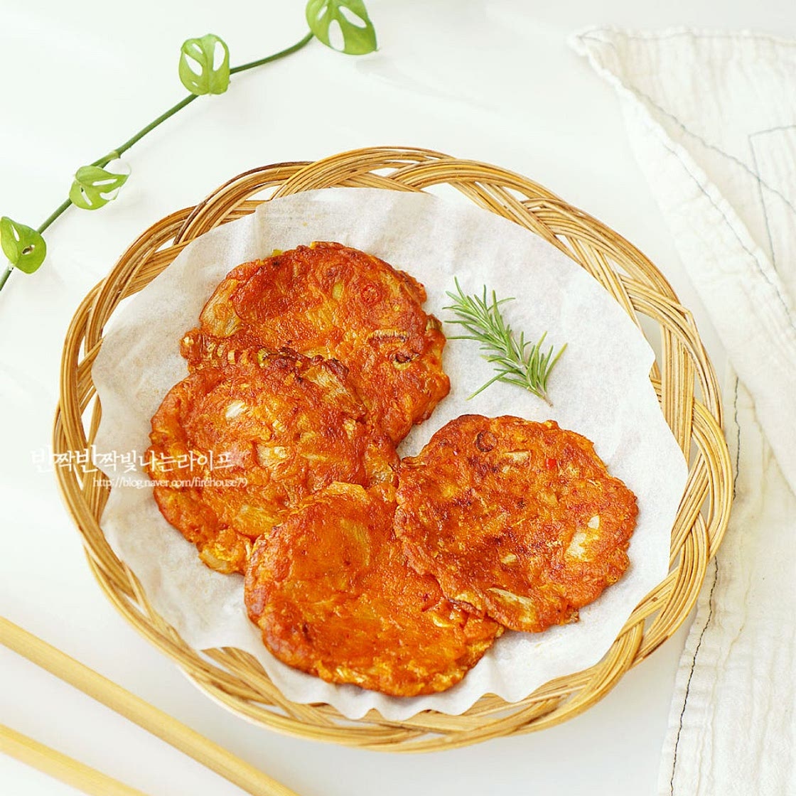 백종원 김치전 레시피 김치부침개 만들기 참치 김치전 만드는법