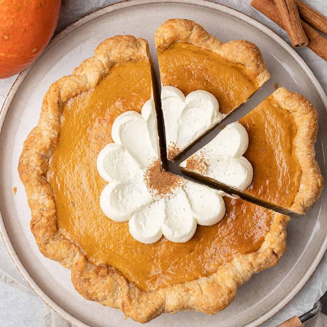 Pumpkin Pie with Sweetened Condensed Milk