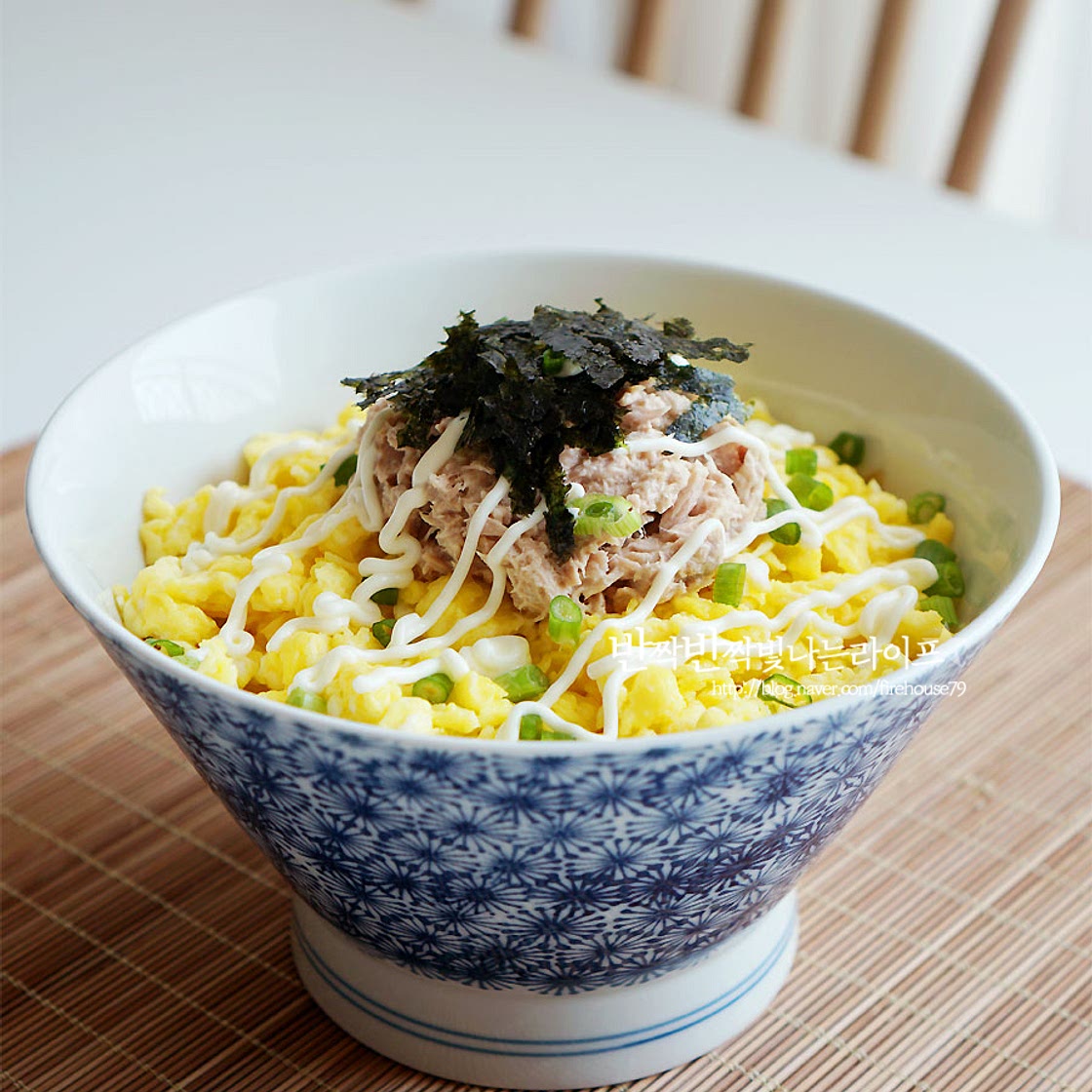 참치마요덮밥 만드는법 간단한 소스 하나로 완성