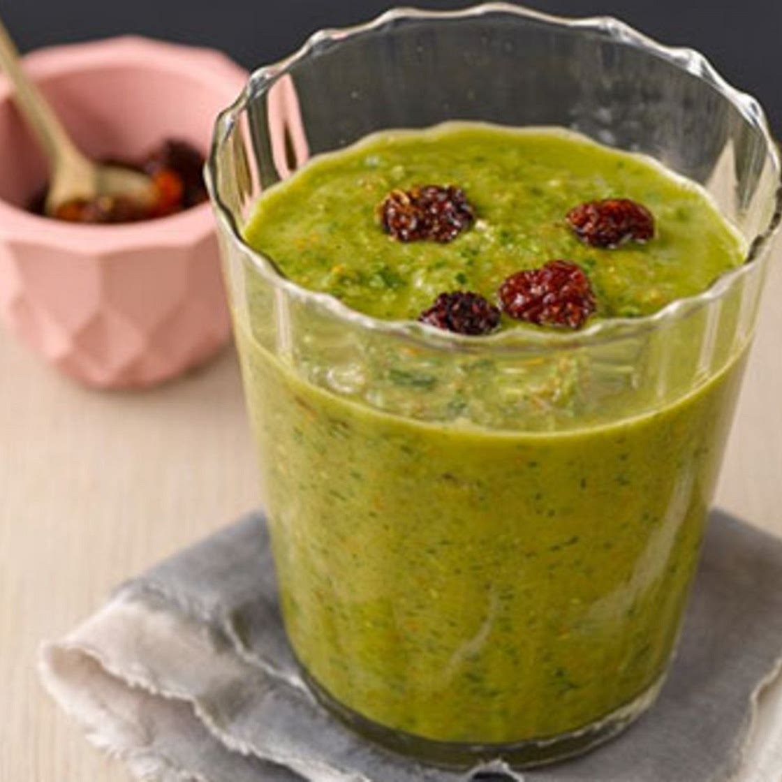 Green Smoothie mit Physalis