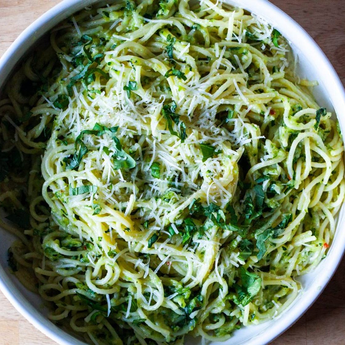 Zucchini Butter Spaghetti