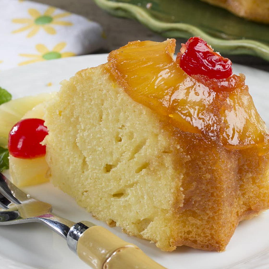 Pineapple Upside-Down Bundt Cake