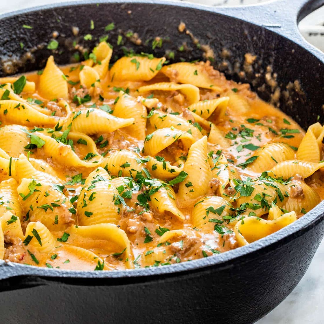 Three Cheese Hamburger Helper