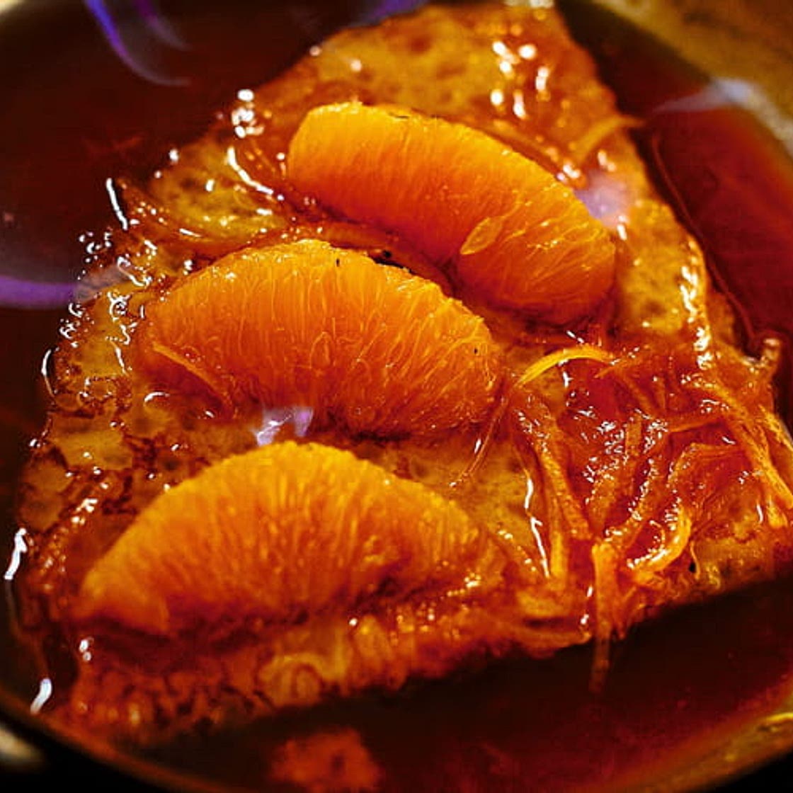 Crêpes Suzette de Jean Imbert et sa mamie