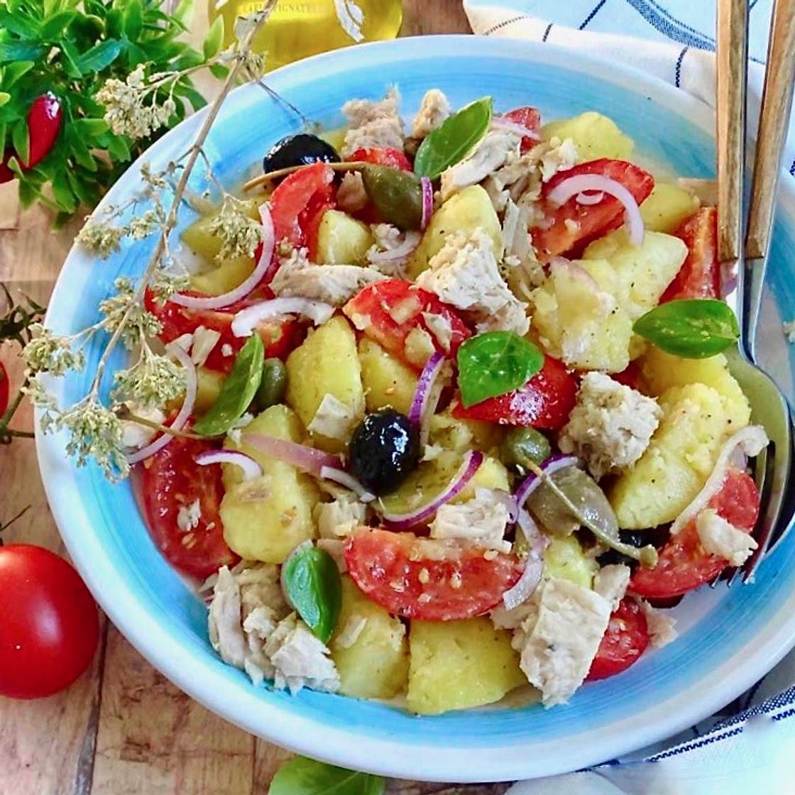 Insalata eoliana: la ricetta tipica delle isole!
