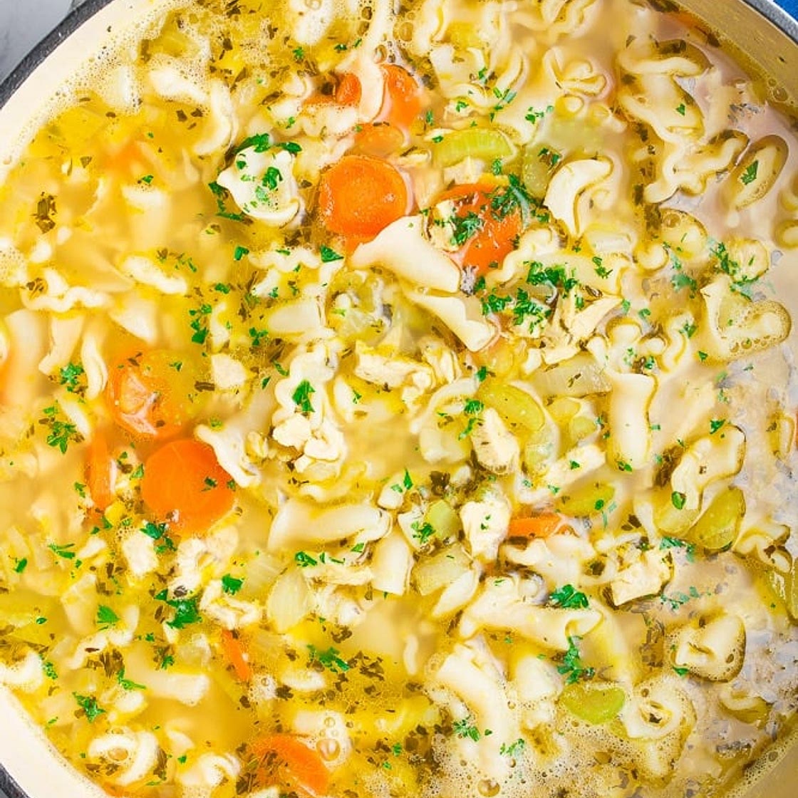 Vegan Chicken Noodle Soup
