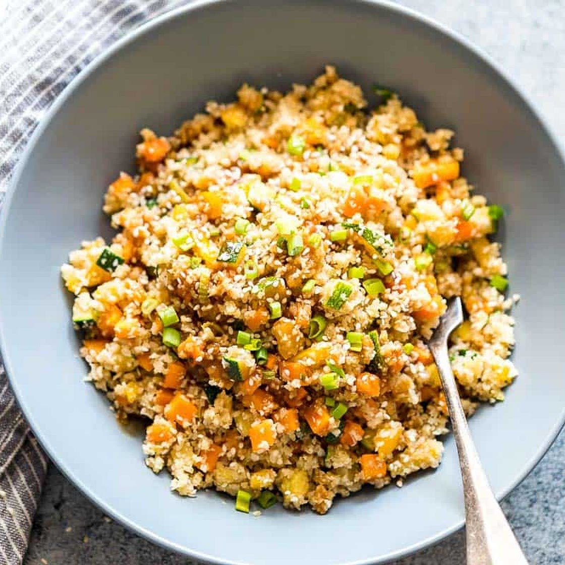 Low Carb Asian Cauliflower Rice