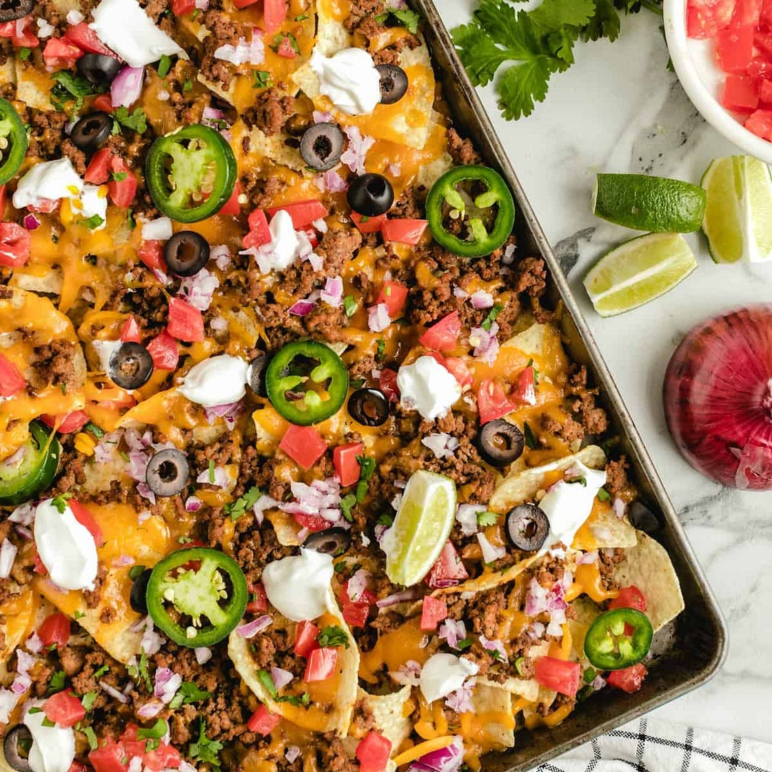 Easy Sheet Pan Nachos