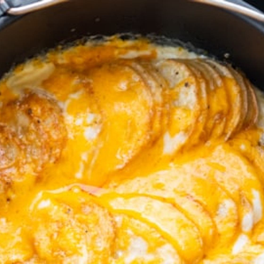Air Fryer Scalloped Potatoes