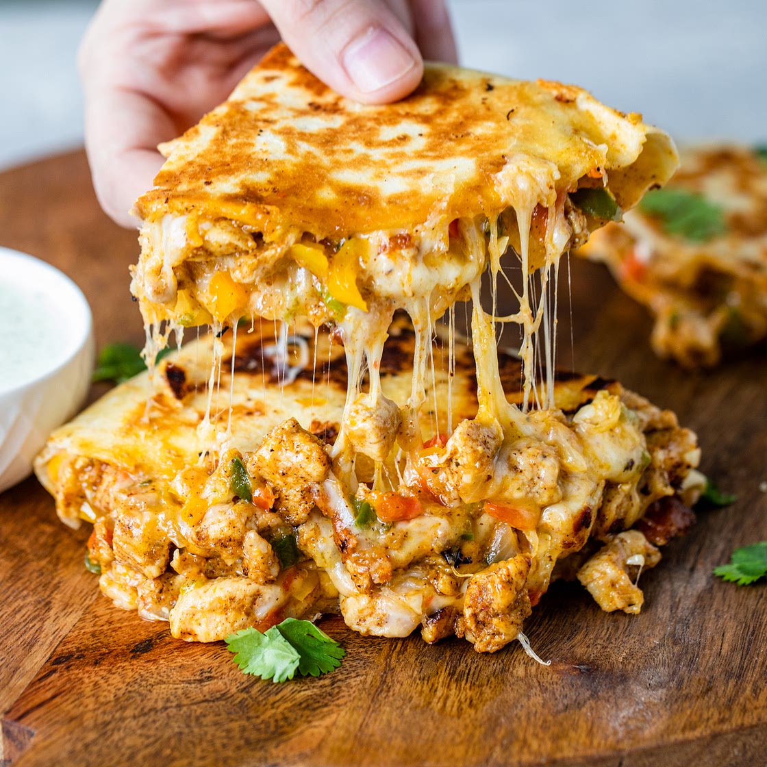 Chicken Quesadillas