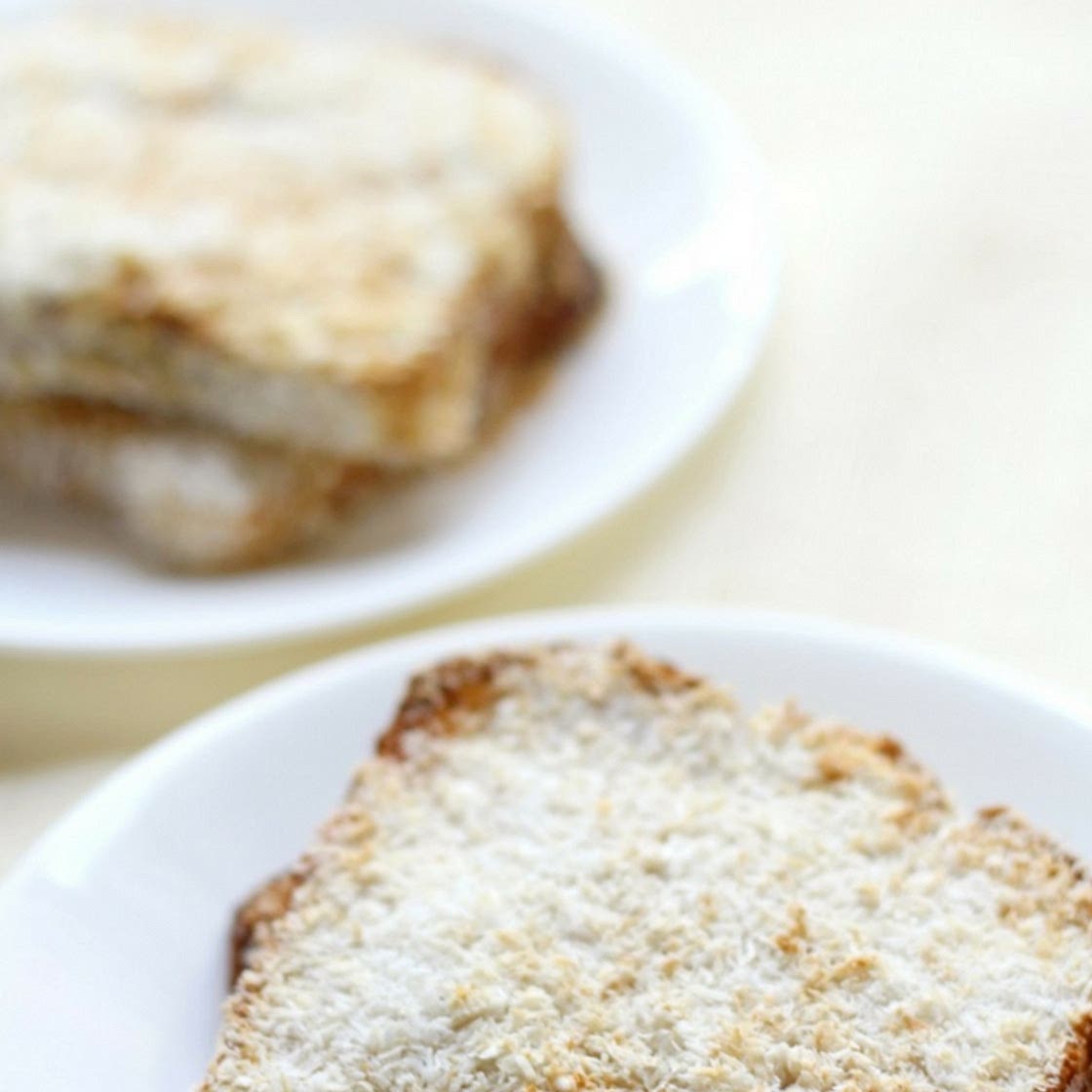 Air Fryer Toasted Coconut French Toast (Gluten-Free, Vegan)