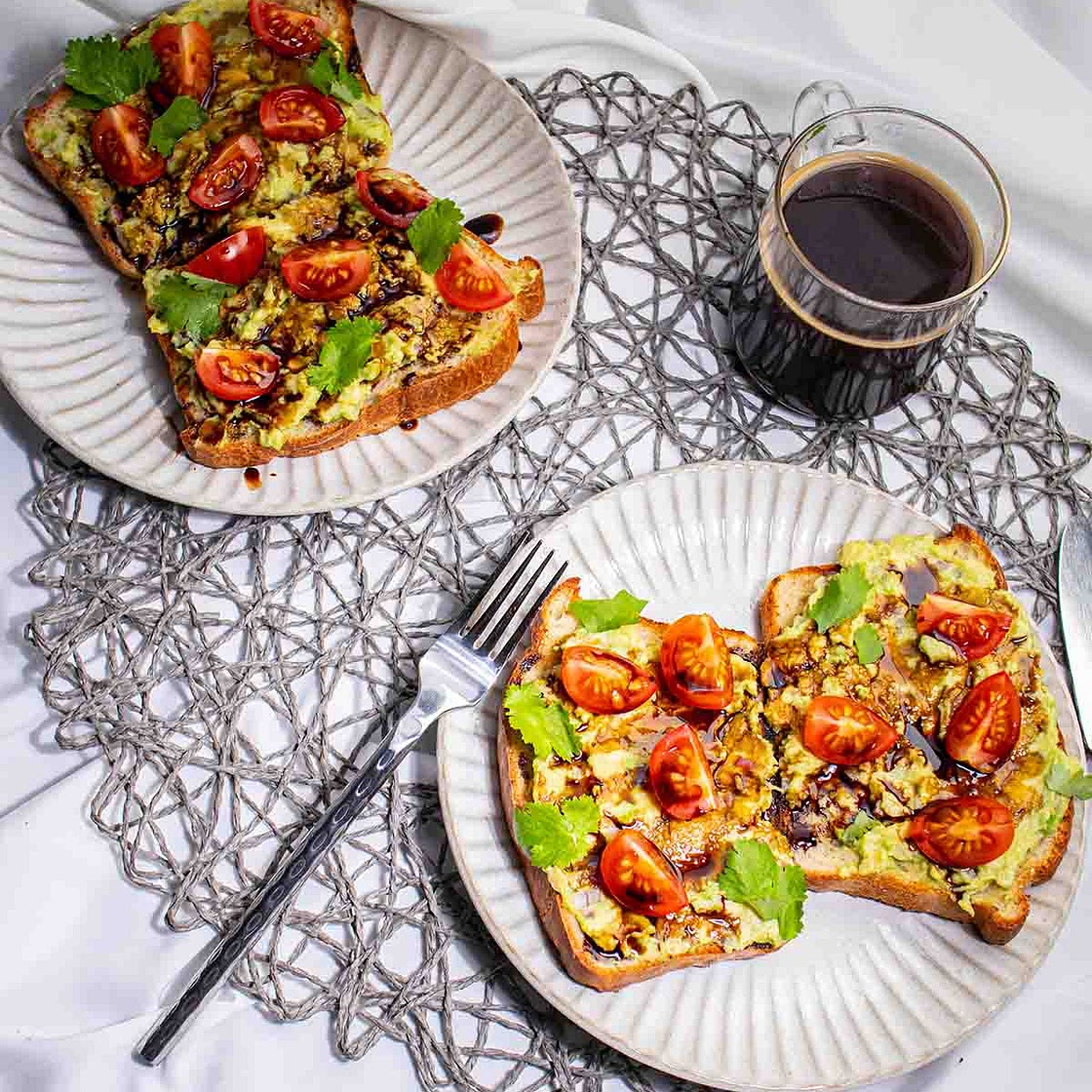 Tomato Avocado Toast